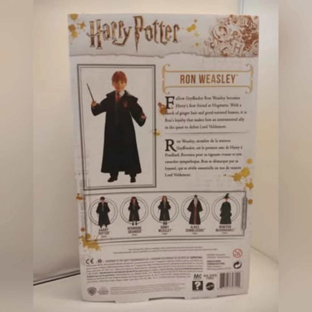 Harry Potter Wizarding World Ron Weasley 11in Doll NWT